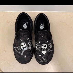 Vans x The Nightmare Before Christmas Classic Slip-On shoes  size 10.5 toddler